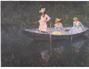 Claude Monet La barque a Giverny oil painting